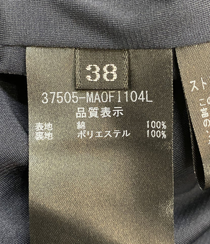 FOXEY NEW YORK ノースリーブワンピース ブラック 37505 レディース SIZE 38 フォクシー ニューヨーク