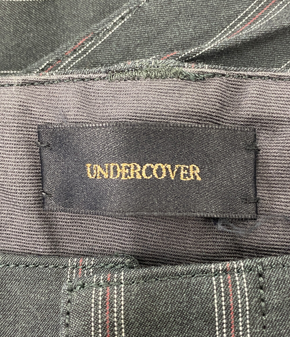 UNDERCOVER パンツ グリーン ストライプ UCS4501-01 メンズ SIZE 1 アンダーカバー