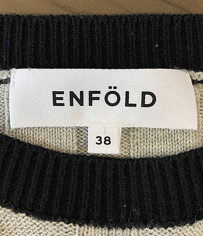 ENFOLD マルチカラーニット レディース SIZE 38 エンフォルド