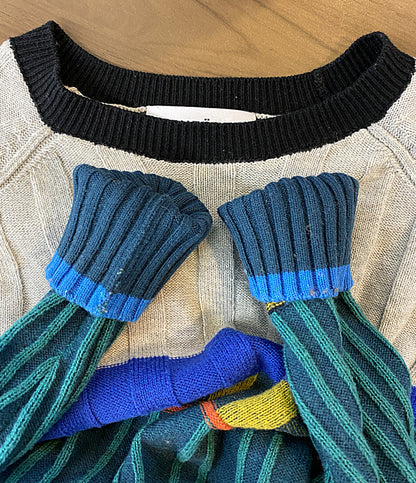 ENFOLD マルチカラーニット レディース SIZE 38 エンフォルド