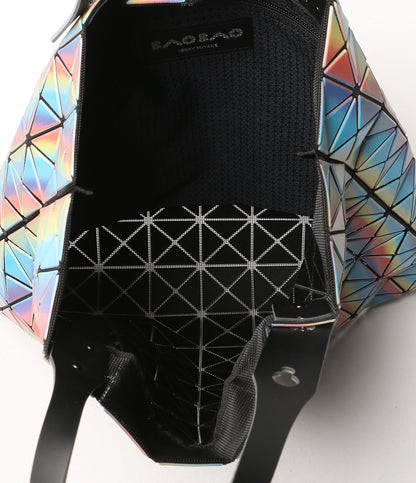 美品 BAO BAO ISSEY MIYAKE トートバッグ ILLUSION マルチカラー BB91-AG812 レディース バオバオイッセイミヤケ