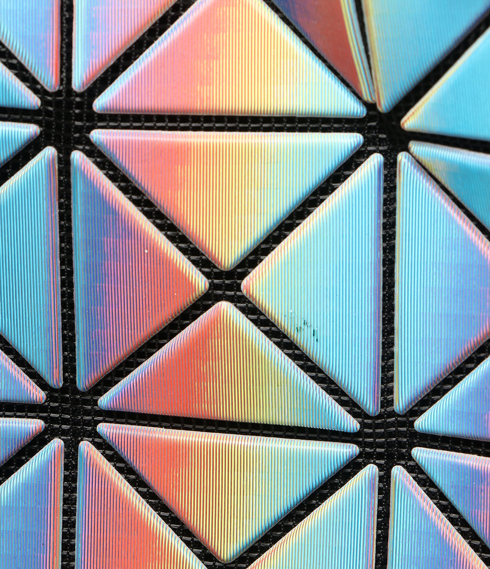 美品 BAO BAO ISSEY MIYAKE トートバッグ ILLUSION マルチカラー BB91-AG812 レディース バオバオイッセイミヤケ