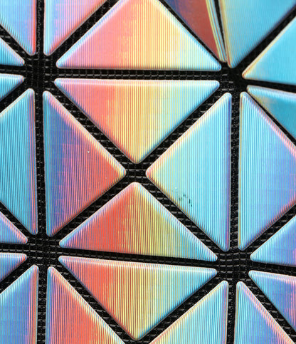 美品 BAO BAO ISSEY MIYAKE トートバッグ ILLUSION マルチカラー BB91-AG812 レディース バオバオイッセイミヤケ