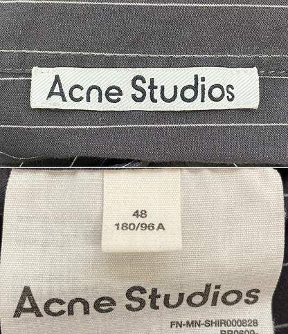 ACNE STUDIOS 長袖シャツ 25SS ストライプ メンズ SIZE 48 アクネストゥディオズ