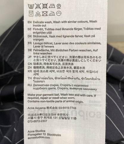 ACNE STUDIOS 長袖シャツ 25SS ストライプ メンズ SIZE 48 アクネストゥディオズ