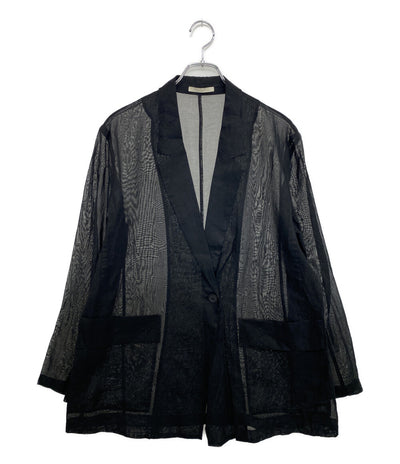 Plage プラージュ テーラードジャケット SHEER 25-010-922-80101-2-0 レディース SIZE 38