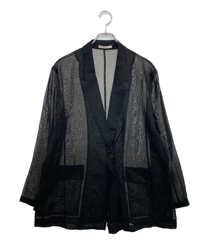 Plage プラージュ テーラードジャケット SHEER 25-010-922-80101-2-0 レディース SIZE 38