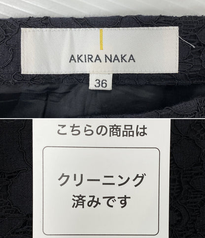 AKIRANAKA アキラナカ レーススカート AR1825BK レディース SIZE 36