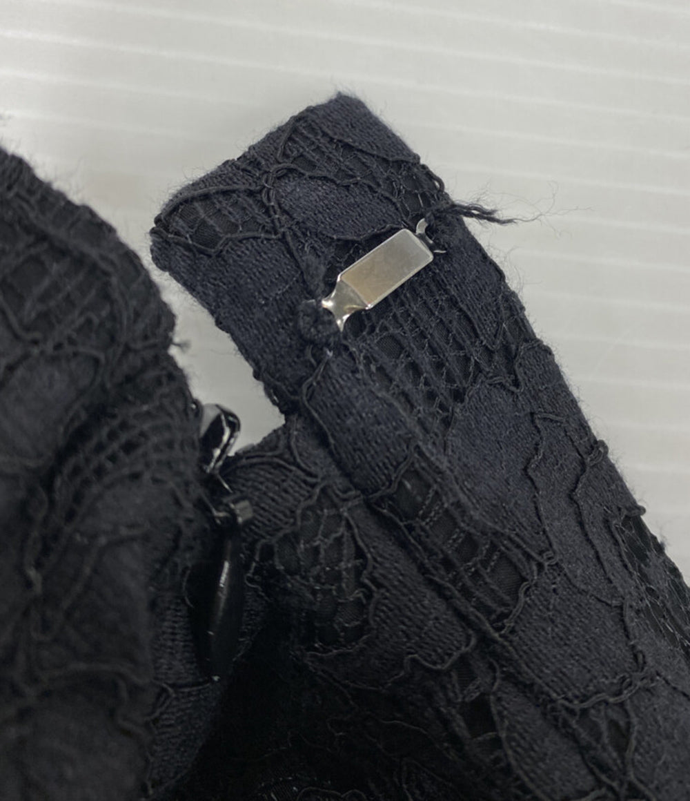 AKIRANAKA アキラナカ レーススカート AR1825BK レディース SIZE 36