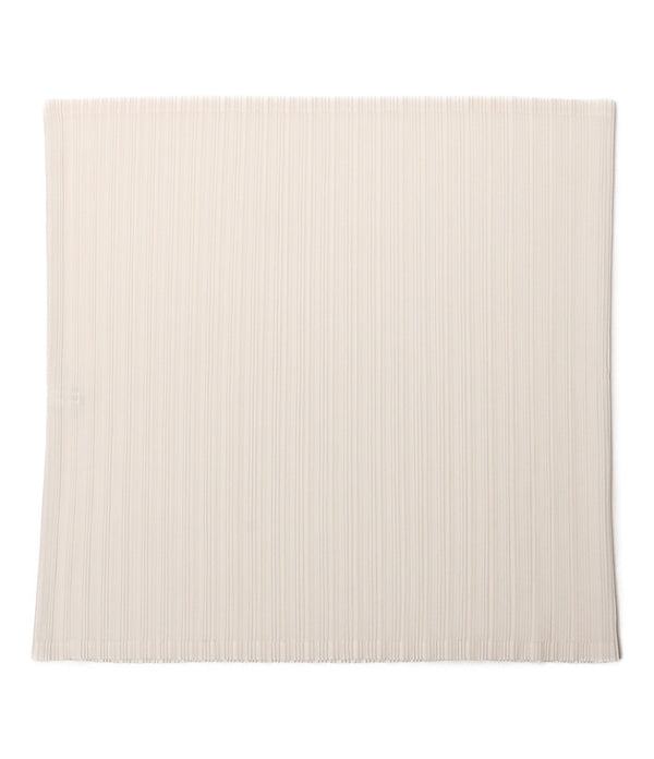 美品 PLEATS PLEASE スヌード ホワイト PP92-AD412 レディース