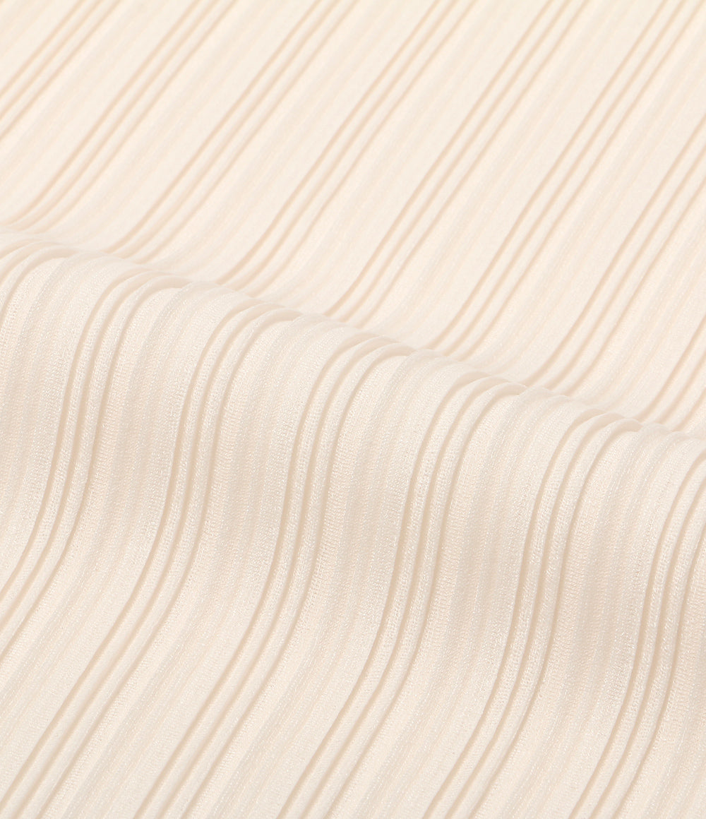 美品 PLEATS PLEASE スヌード ホワイト PP92-AD412 レディース プリーツプリーズ