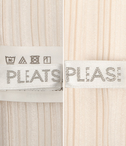 美品 PLEATS PLEASE スヌード ホワイト PP92-AD412 レディース プリーツプリーズ