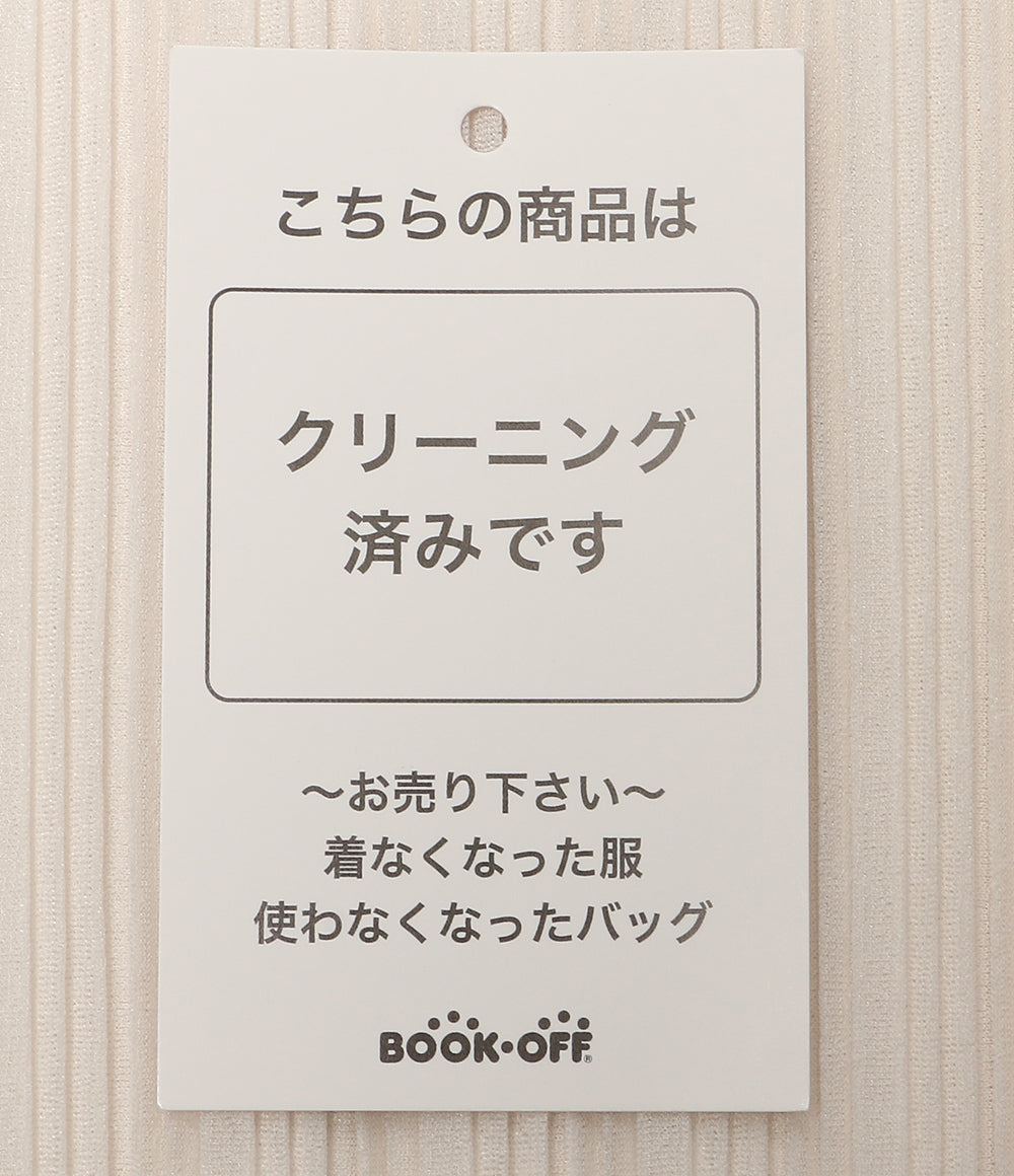 美品 PLEATS PLEASE スヌード ホワイト PP92-AD412 レディース プリーツプリーズ