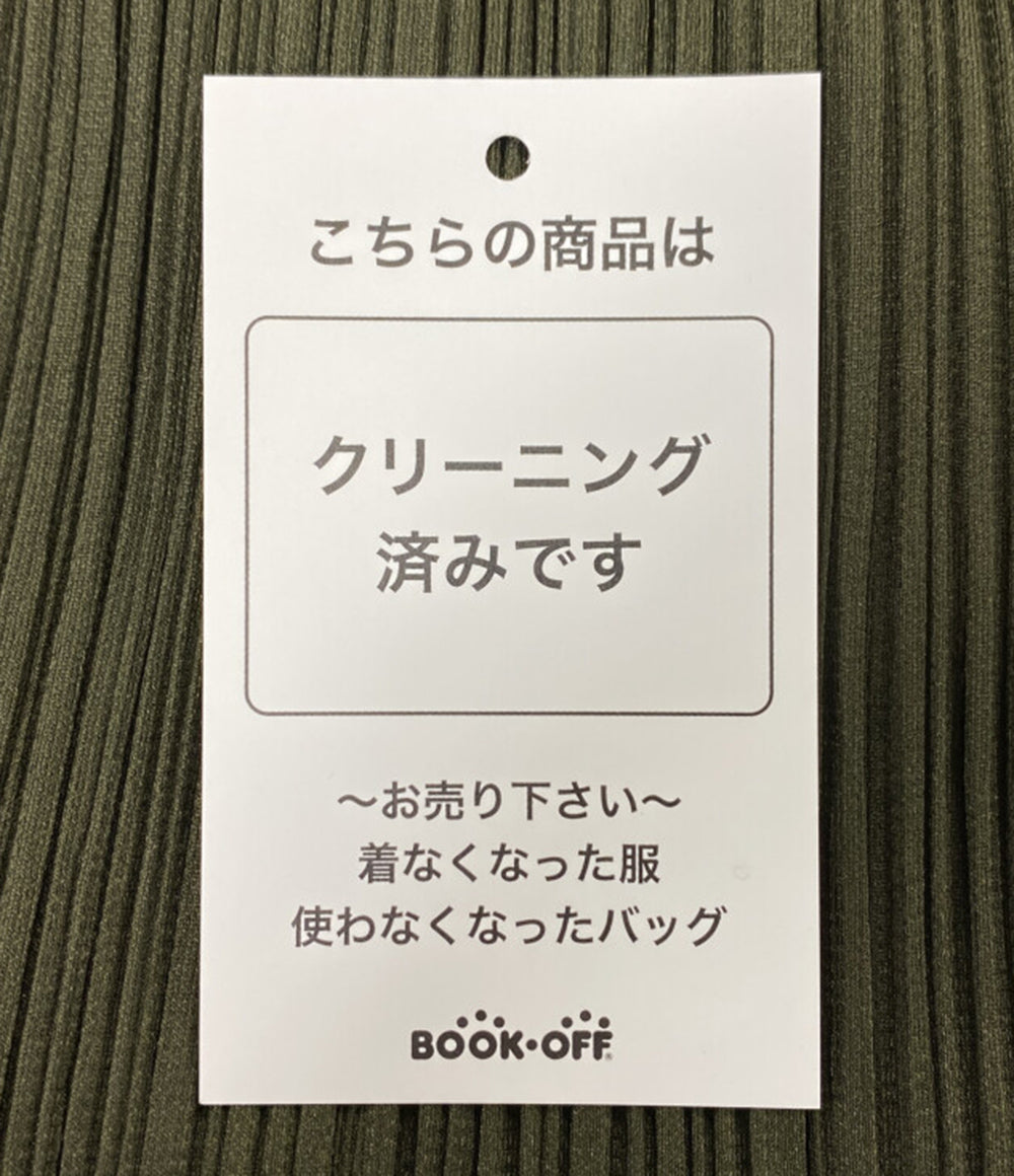PLEATS PLEASE パンツ PP93-JF149 カーキ レディース SIZE 3 プリーツプリーズ