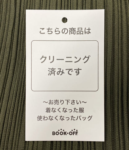 PLEATS PLEASE パンツ PP93-JF149 カーキ レディース SIZE 3 プリーツプリーズ