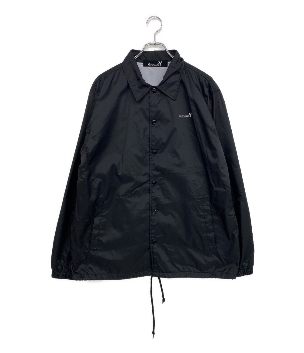 YOHJI YAMAMOTO ナイロンジャケット ロゴAナイロンコーチジャケット 21AW GR-J50-950 メンズ SIZE 3 ヨウジヤマモト