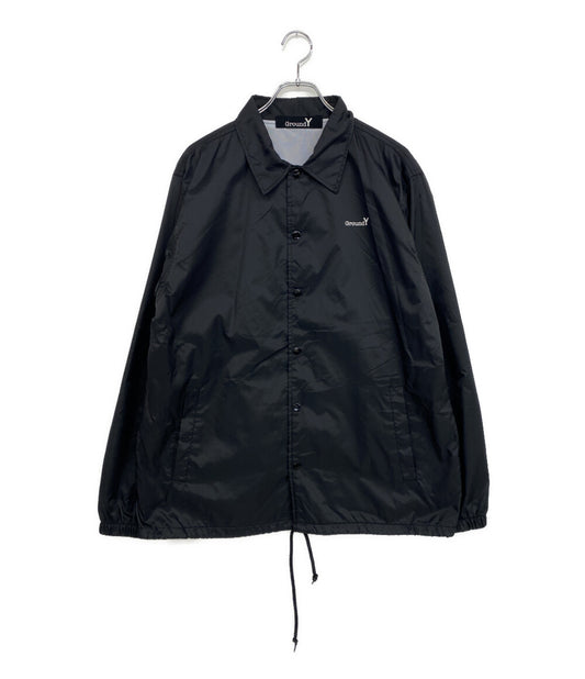 YOHJI YAMAMOTO ナイロンジャケット ロゴAナイロンコーチジャケット 21AW GR-J50-950 メンズ SIZE 3 ヨウジヤマモト