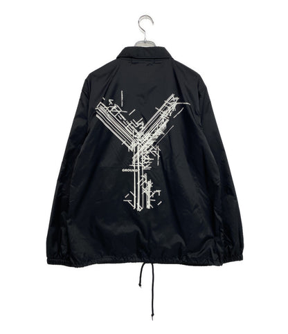 YOHJI YAMAMOTO ナイロンジャケット ロゴAナイロンコーチジャケット 21AW GR-J50-950 メンズ SIZE 3 ヨウジヤマモト