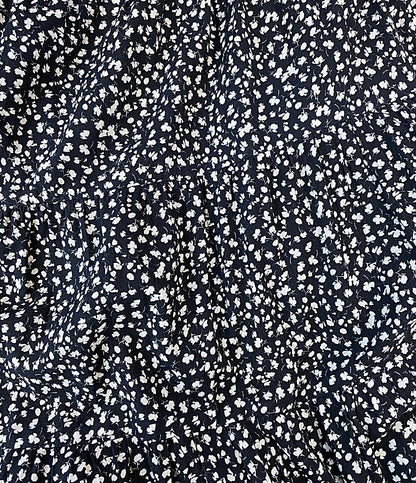 美品 MARIHA ノースリーブワンピース ブラック 総柄 3211254123 レディース SIZE 38 マリハ