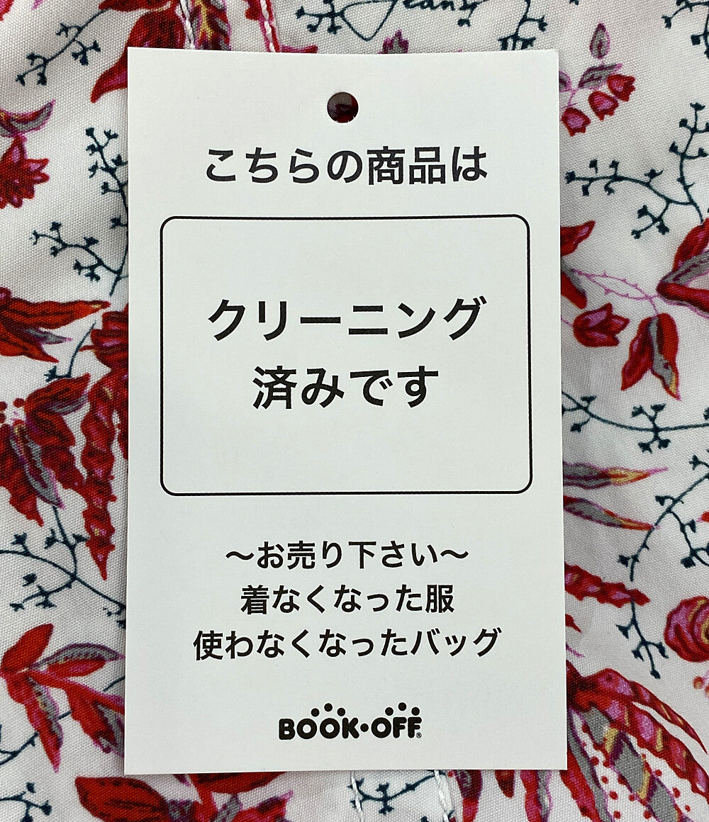 PATOU ノースリーブワンピース マキシティアードドレス 花柄 DR06600175031 レディース SIZE 36 パトゥ