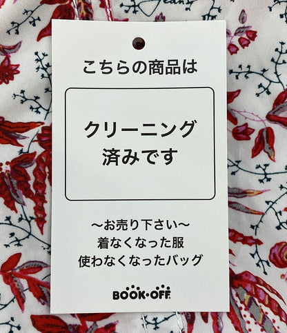 PATOU ノースリーブワンピース マキシティアードドレス 花柄 DR06600175031 レディース SIZE 36 パトゥ