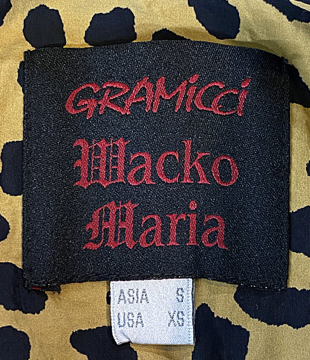 美品 GRAMICCI 半袖シャツ ×WAKO MARIA 23ss GMJ3-S3021 メンズ SIZE S グラミチ