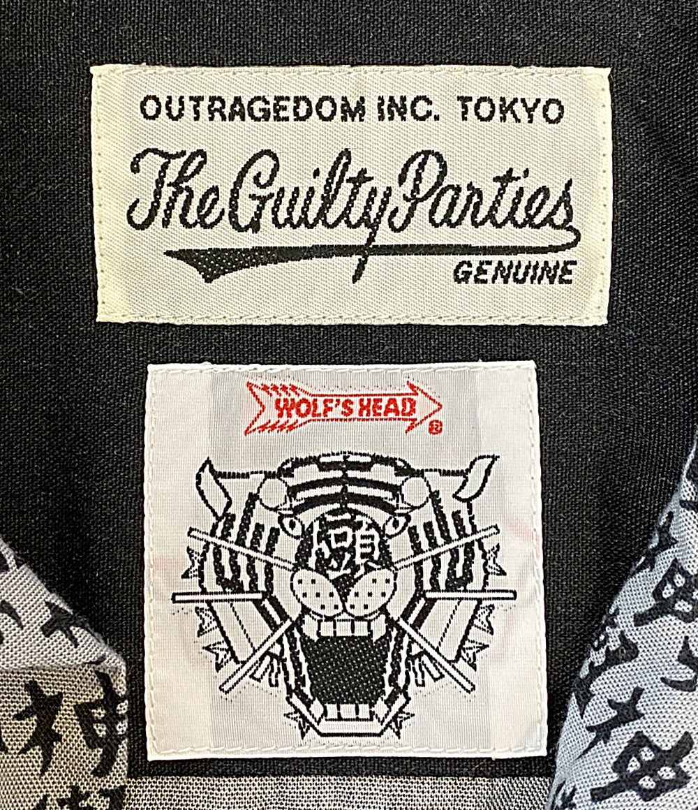 WAKO MARIA 半袖シャツ ×WOLF'S HEAD 24ss メンズ SIZE S ワコマリア