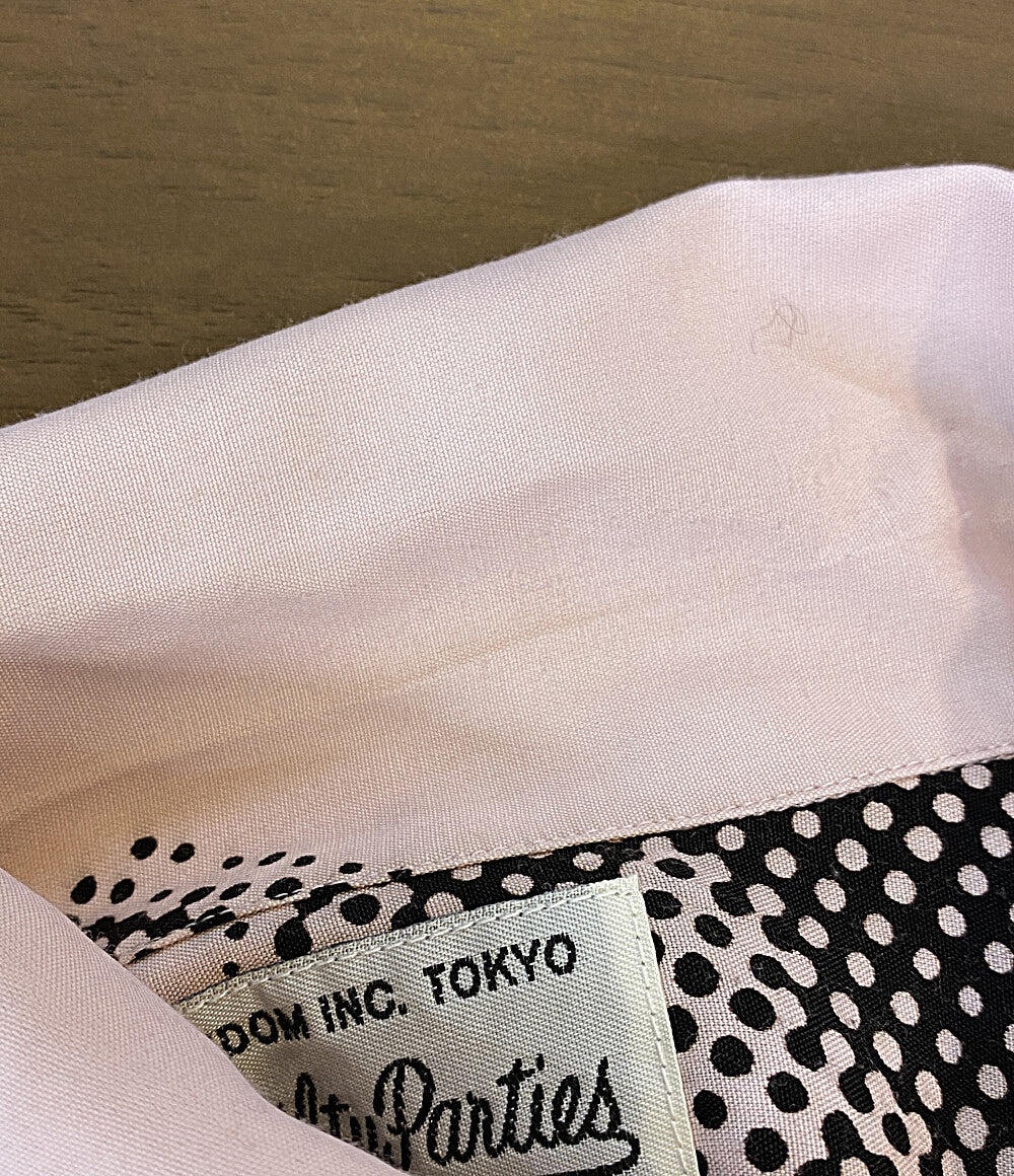 WAKO MARIA 半袖シャツ ×BOB DYLAN 総柄 22ss メンズ SIZE M ワコマリア