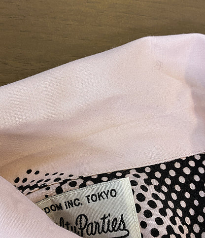 WAKO MARIA 半袖シャツ ×BOB DYLAN 総柄 22ss メンズ SIZE M ワコマリア