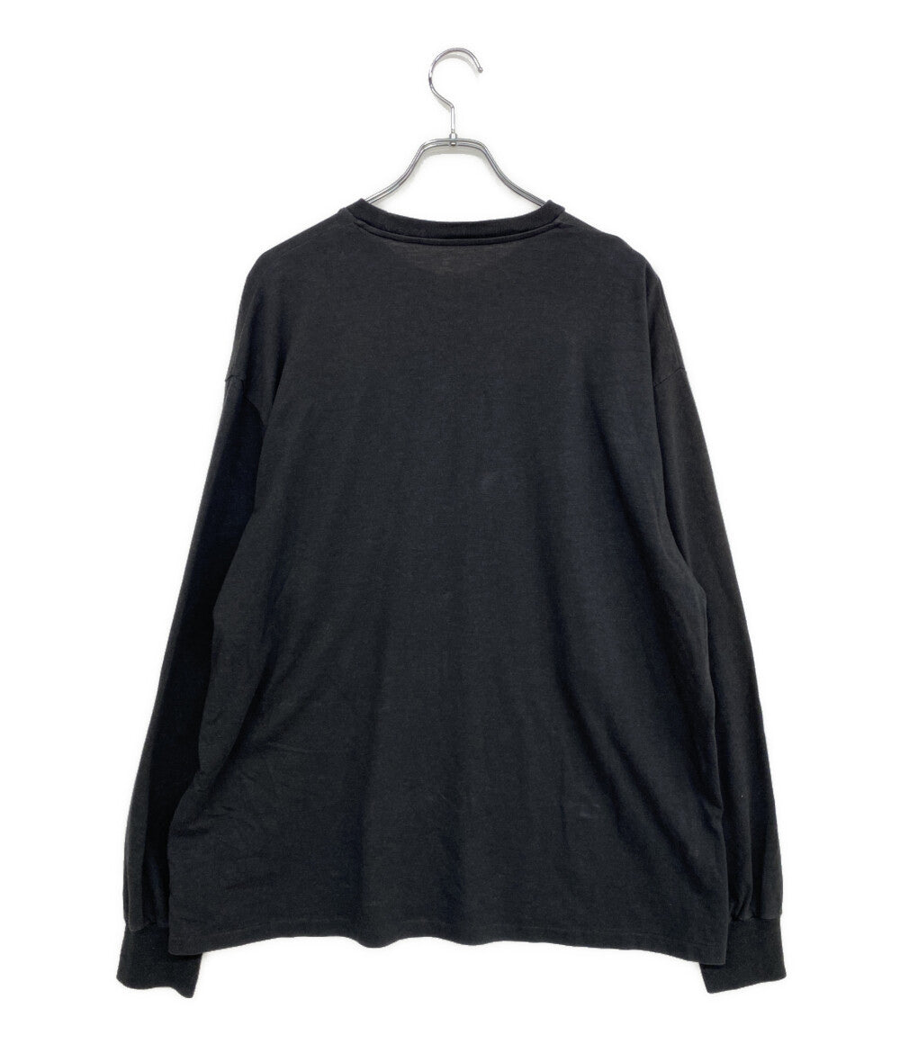 A.PRESSE 長袖Ｔシャツ ブラック 25AAP-05-02 メンズ SIZE 4 ア プレッセ