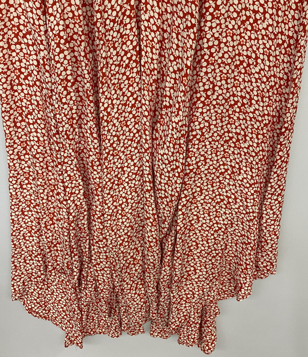 DOEN ドーエン パフスリーブワンピース 花柄 レディース SIZE S