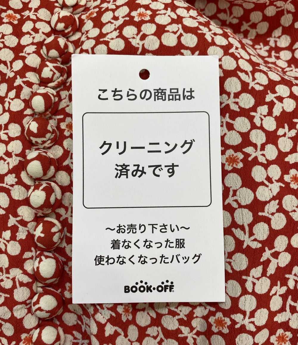 DOEN ドーエン パフスリーブワンピース 花柄 レディース SIZE S