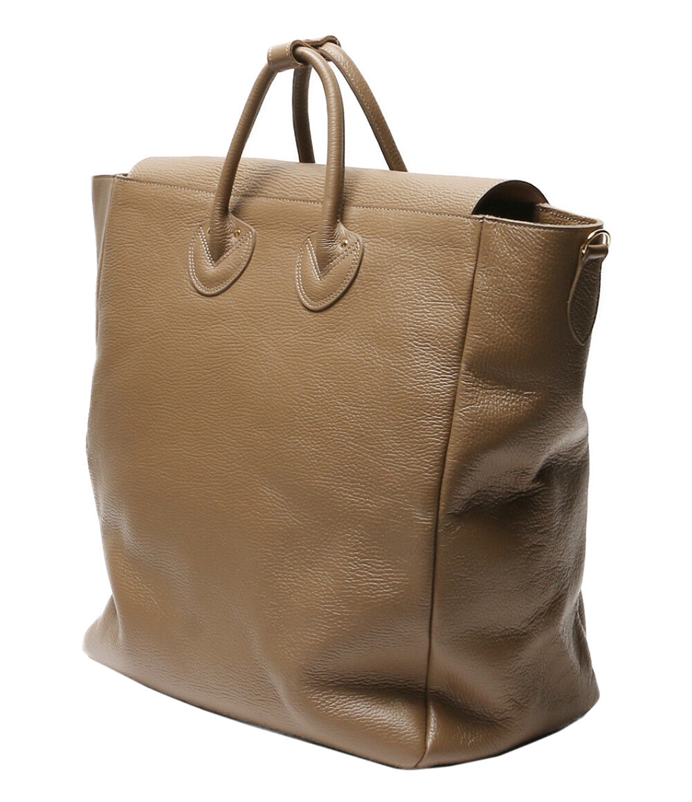 YOUNG & OLSEN ヤングアンドオルセン トートバッグ EMBOSSED LEATHER DELUXE TOTE L レディース
