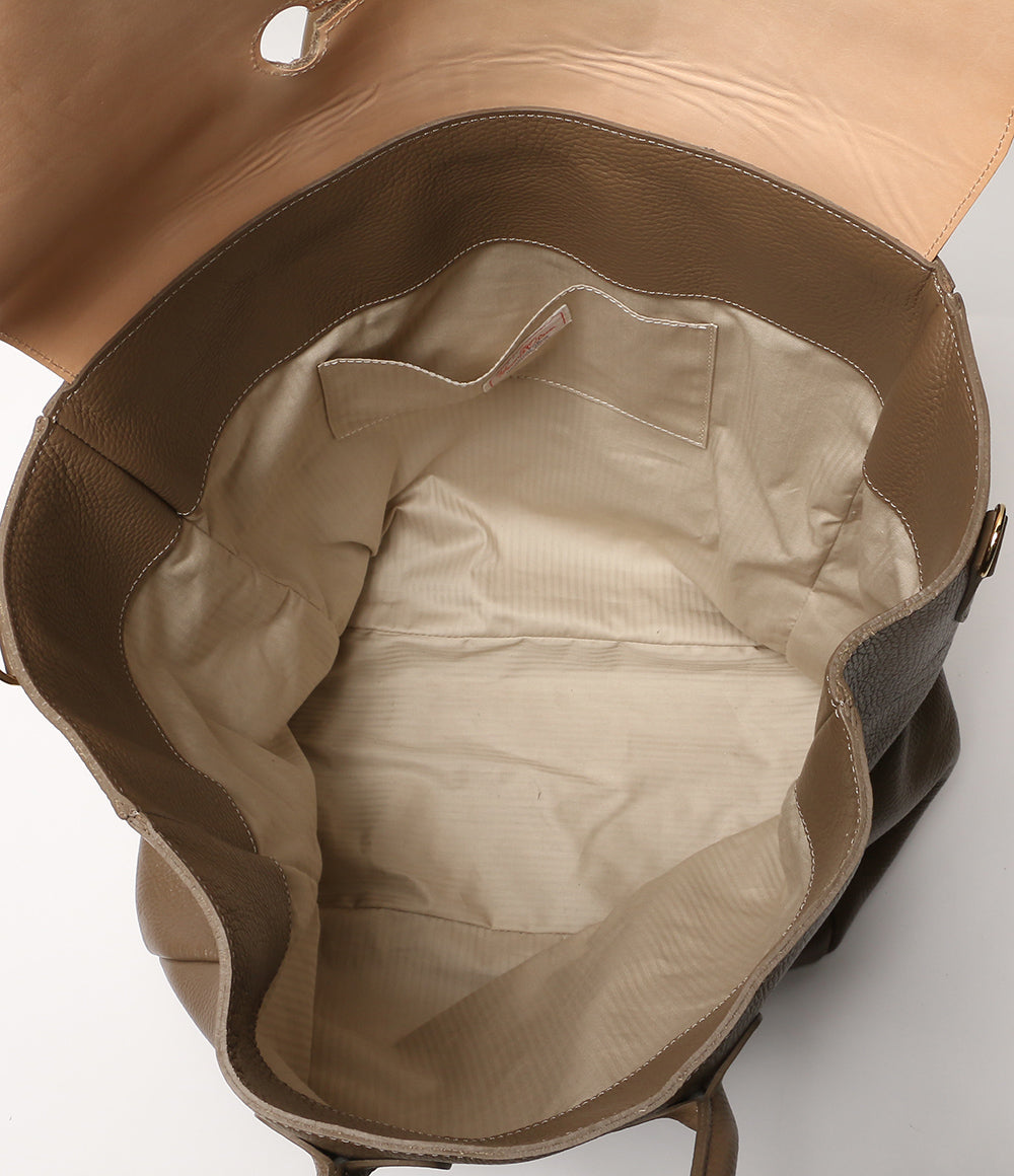 YOUNG & OLSEN ヤングアンドオルセン トートバッグ EMBOSSED LEATHER DELUXE TOTE L レディース