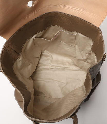 YOUNG & OLSEN ヤングアンドオルセン トートバッグ EMBOSSED LEATHER DELUXE TOTE L レディース
