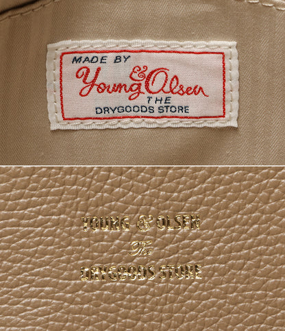 YOUNG & OLSEN ヤングアンドオルセン トートバッグ EMBOSSED LEATHER DELUXE TOTE L レディース