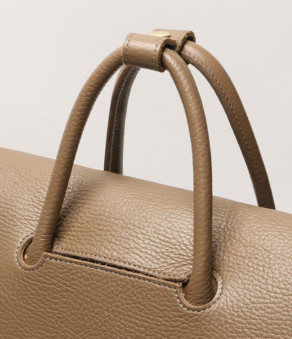 YOUNG & OLSEN ヤングアンドオルセン トートバッグ EMBOSSED LEATHER DELUXE TOTE L レディース