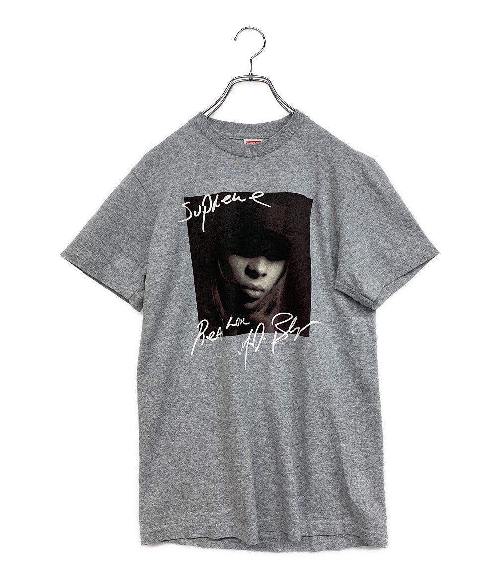 Supreme 半袖Ｔシャツ Mary J. Blige Tee グレー メンズ SIZE S シュプリーム