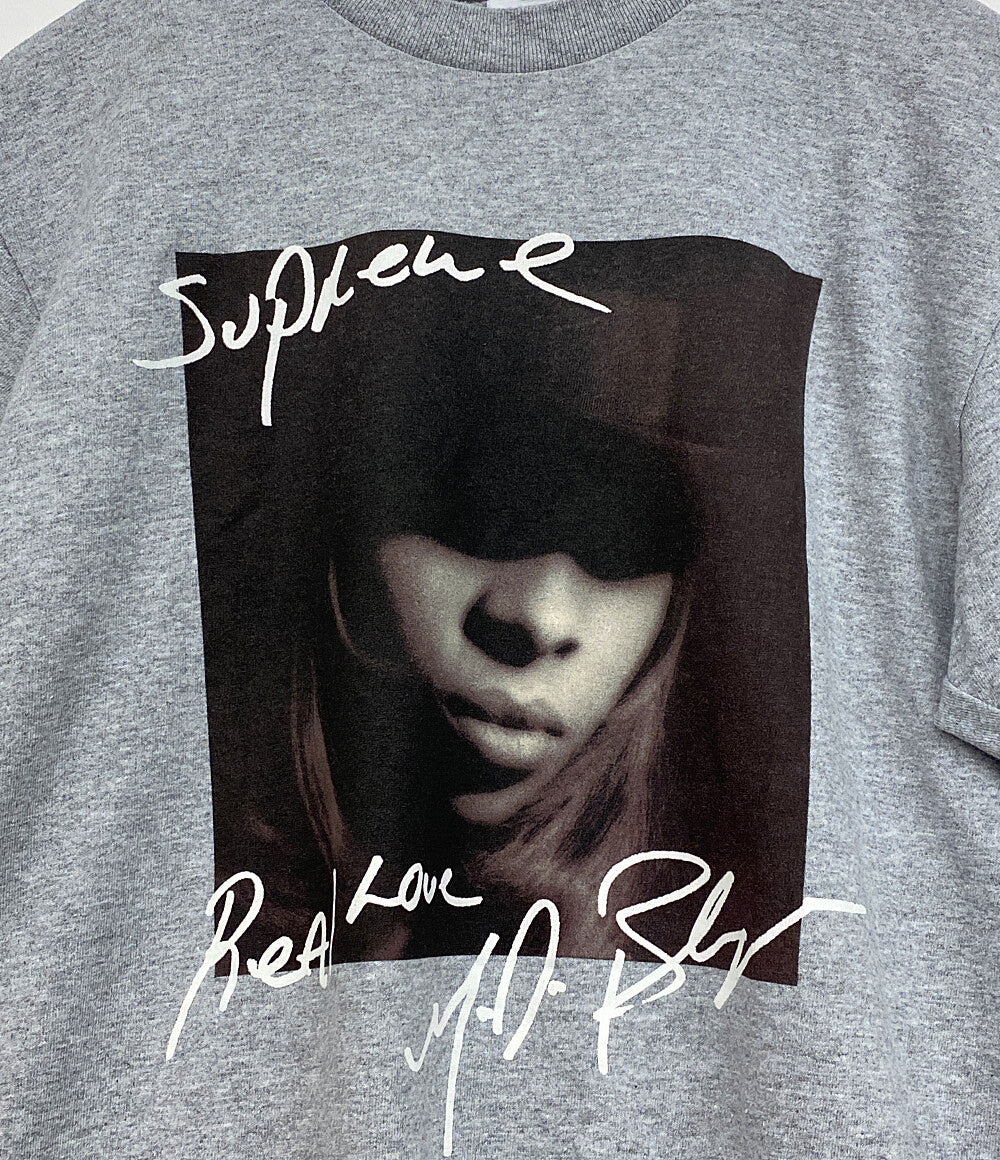 Supreme 半袖Ｔシャツ Mary J. Blige Tee グレー メンズ SIZE S シュプリーム