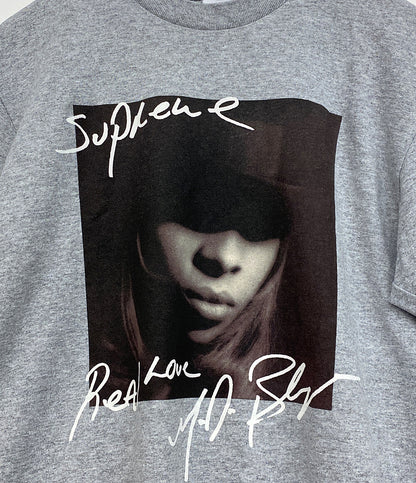 Supreme 半袖Ｔシャツ Mary J. Blige Tee グレー メンズ SIZE S シュプリーム