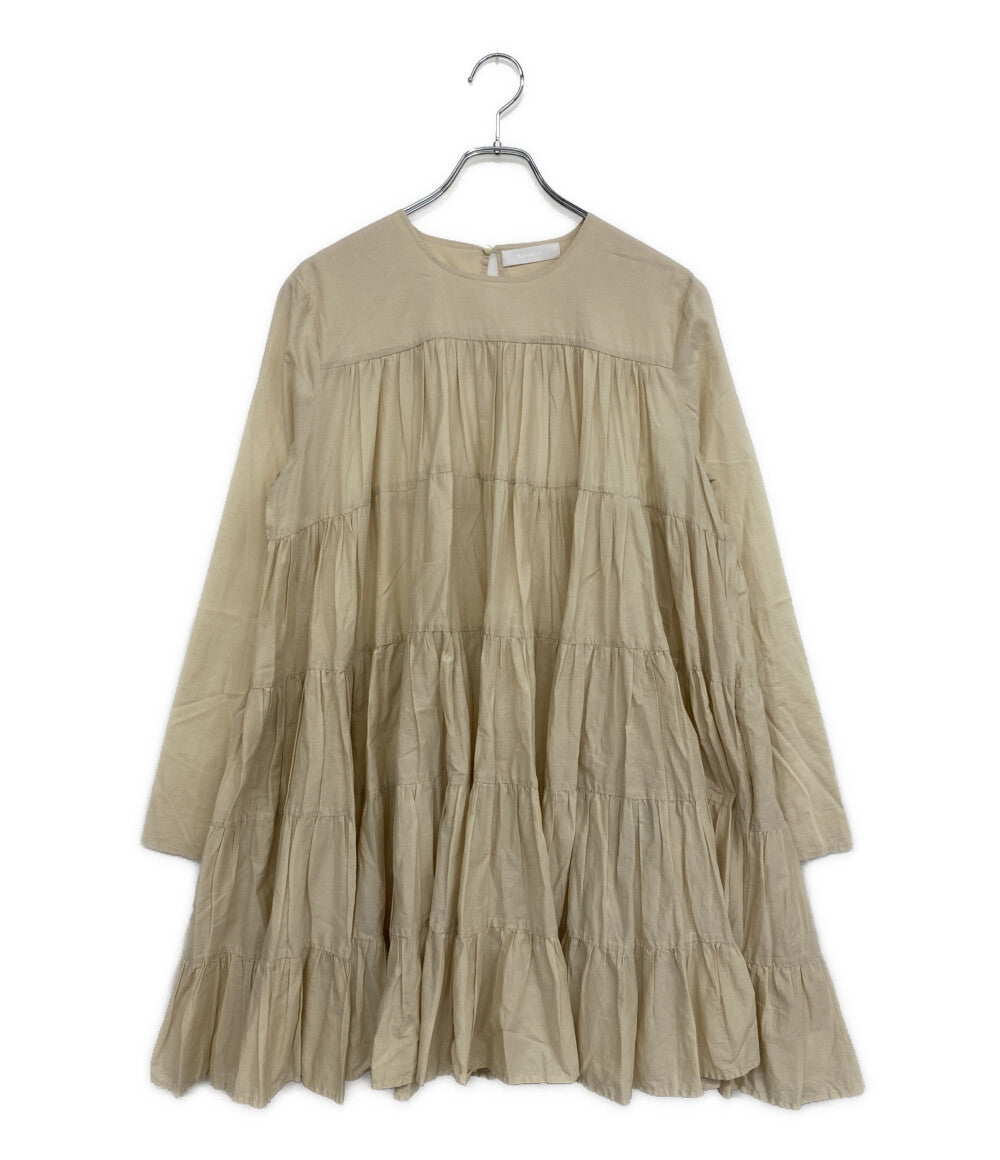 Merlette 長袖ワンピース SOLIMAN ティアード 9910300018 レディース SIZE XS マーレット
