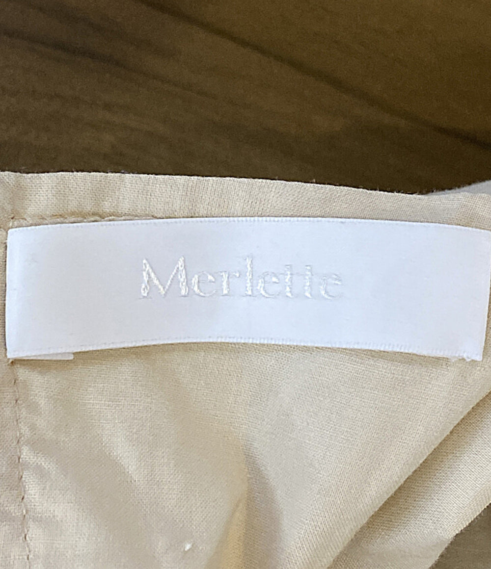 Merlette 長袖ワンピース SOLIMAN ティアード 9910300018 レディース SIZE XS マーレット