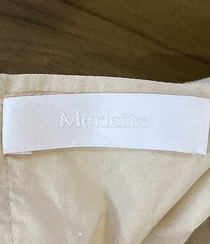 Merlette 長袖ワンピース SOLIMAN ティアード 9910300018 レディース SIZE XS マーレット
