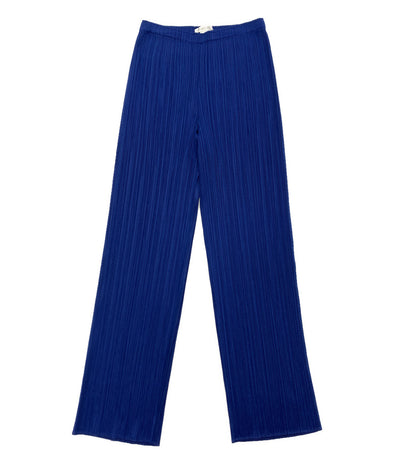 PLEATS PLEASE パンツ PP03-JF573 ブルー レディース SIZE 3 プリーツプリーズ