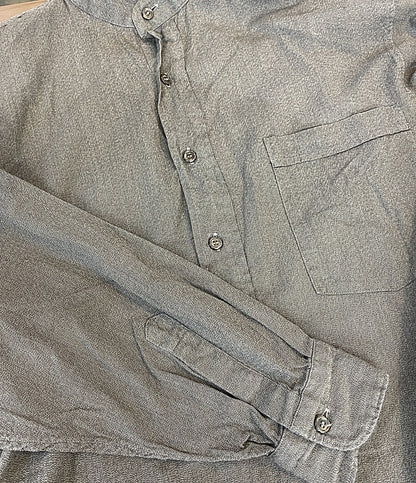 美品 COMOLI 長袖シャツ グレー V01-02006 メンズ SIZE 2 コモリ