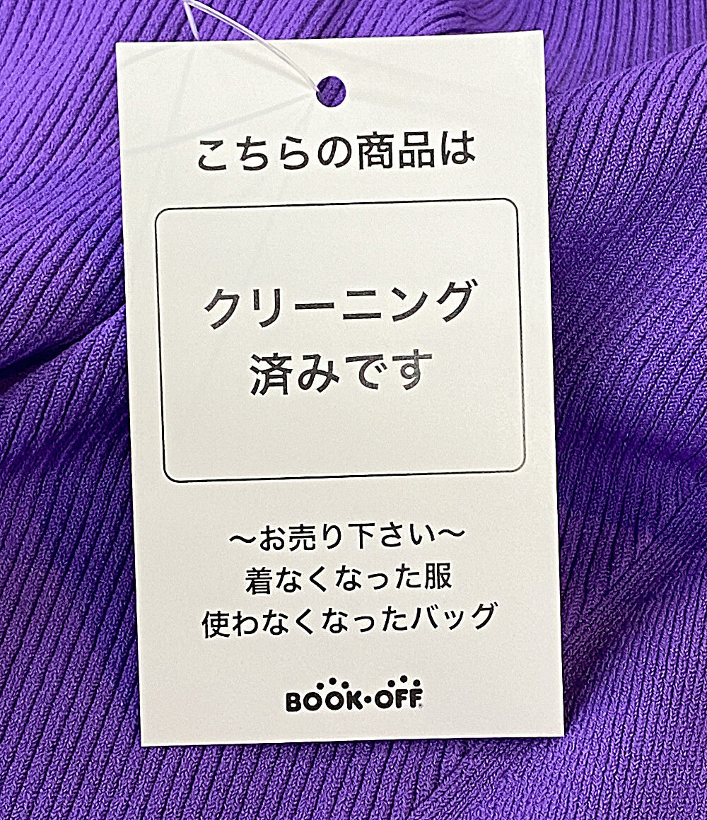 美品 ADORE ノースリーブワンピース パープル 531-4270923 レディース SIZE 38 アドーア