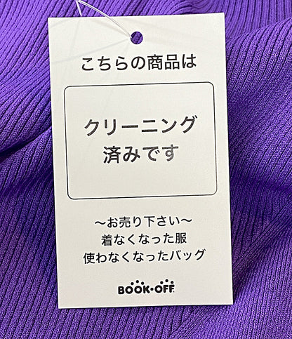 美品 ADORE ノースリーブワンピース パープル 531-4270923 レディース SIZE 38 アドーア