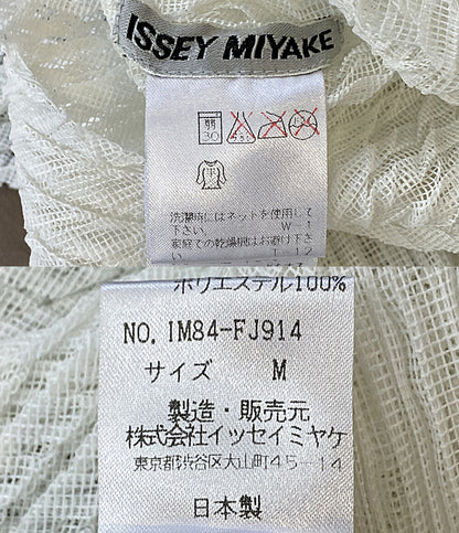 ISSEY MIYAKE 長袖シャツ ハイネック IM84-FJ914 レディース SIZE M イッセイミヤケ