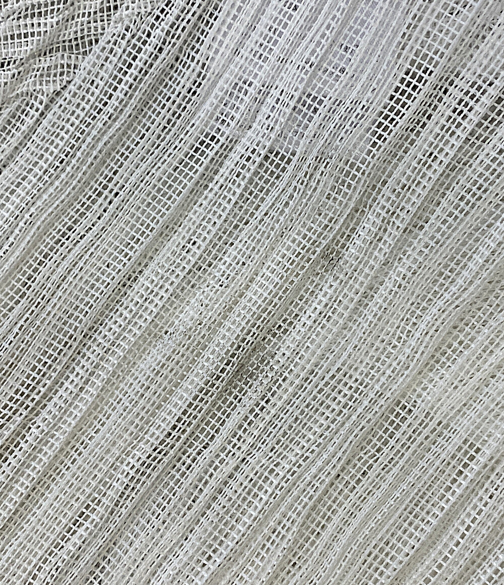 ISSEY MIYAKE 長袖シャツ ハイネック IM84-FJ914 レディース SIZE M イッセイミヤケ