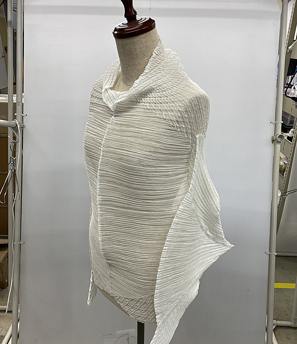 ISSEY MIYAKE 長袖シャツ ハイネック IM84-FJ914 レディース SIZE M イッセイミヤケ